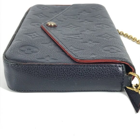 LOUIS VUITTON M64099 MonogramEmpreinte Pochette-Felicie Crossbody Long Wallet - Picture 4 of 14